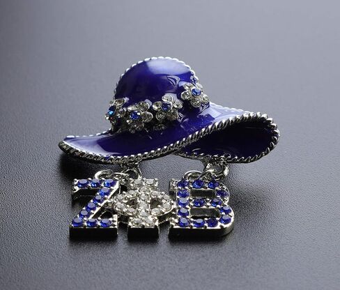TONGXIN ZPB Sorority Paraphernalia Gift ZPB Greek Sorority Jewelry Gift for Finer Women in Kuwait