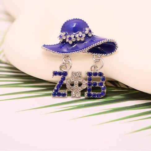 TONGXIN ZPB Sorority Paraphernalia Gift ZPB Greek Sorority Jewelry Gift for Finer Women in Kuwait