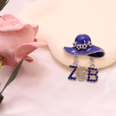 TONGXIN ZPB Sorority Paraphernalia Gift ZPB Greek Sorority Jewelry Gift for Finer Women in Kuwait