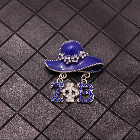 TONGXIN ZPB Sorority Paraphernalia Gift ZPB Greek Sorority Jewelry Gift for Finer Women in Kuwait