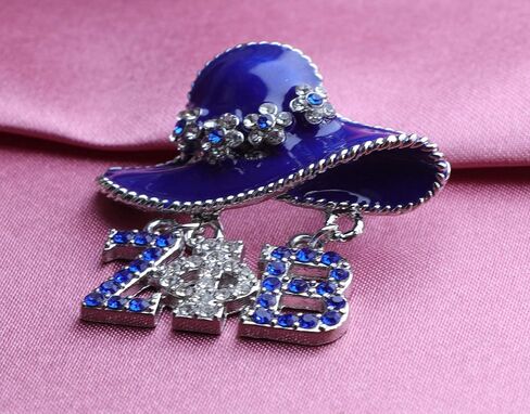 TONGXIN ZPB Sorority Paraphernalia Gift ZPB Greek Sorority Jewelry Gift for Finer Women in Kuwait