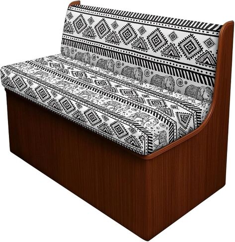 Elephant RV Dinette Cushion Covers Aztec Camper Cushion Slipcovers Soft Elastic Camper Couch Covers Include 1 Bench Cover and 1 Backrest Cover in Kuwait