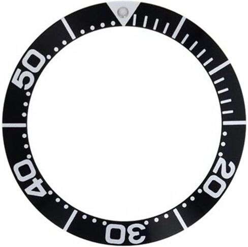 Ewatchparts Replacement Bezel Insert Black Compatible With Watch 43mm x 34mm in Kuwait