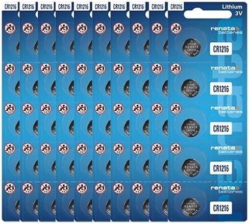 CR1216 Renata 3 Volt Lithium Coin Cell Battery (50) in Saudi Arabia