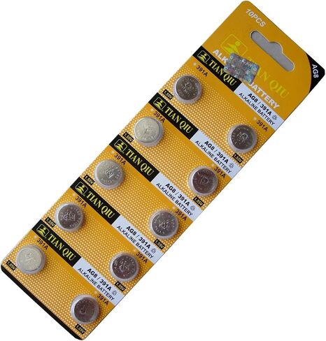 TIANQIU 10 X Ag8 Lr1120 391 Sr112Sw Alkaline Battery in Saudi Arabia