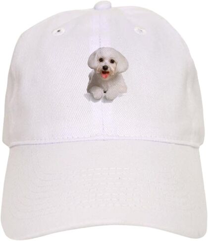 CafePress Bichon Frise Cap Adjustable Baseball Cap in Saudi Arabia