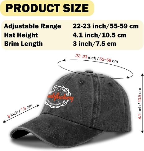 Funny Skeleton Finger Distressed Washed Black Baseball Caps Let's Keep The Dumbfuckery to A Minimum Today Printed Cotton Adjustable Hats Funny Trucker Hat Gifts for Women Men Friend Mom Dad in Saudi Arabia