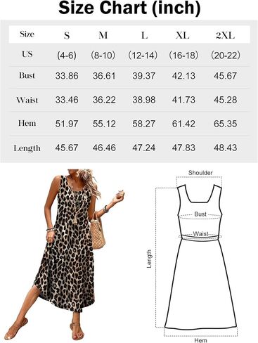 Summer Dresses for Women 2026 Button Front Sleeveless Casual Midi Dress Beach Vacation Sundresses with Pockets in Kuwait