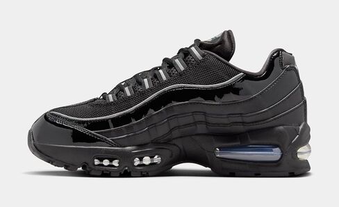 حذاء Nike Air Max 95 Big Bubble للسيدات "أسود/فضي معدني" in Kuwait