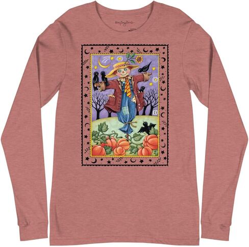 Mary Engelbreit Scarecrow Unisex Long Sleeve T-Shirt in Saudi Arabia