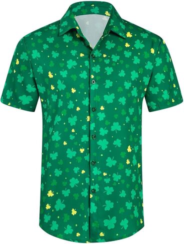 XiaoMoSha Hawaiian Shirt for Men Button Down Short Sleeve Summer Beach Shirts Wrinkle Free Funny Casual Tropical Tops S-3XL in Saudi Arabia