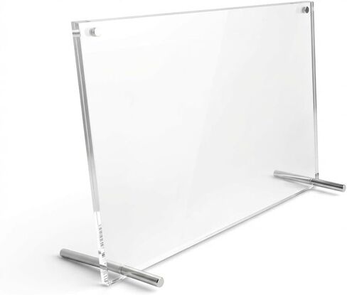 homingyo 11X14 Desktop Photo Frame, Acrylic, Free Standing Display in Saudi Arabia