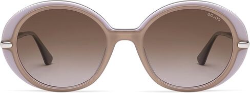 SOJOS Oversized Round Sunglasses for Women Polarized Lenses Acetate Frame Retro Vintage Sun Glasses, Odette in Kuwait