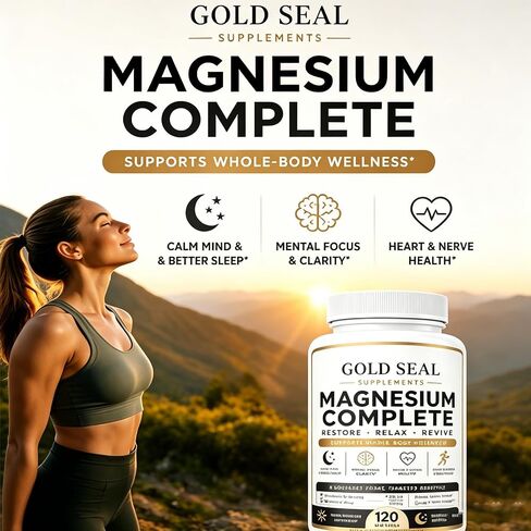 Gold Seal Magnesium Complex 120 (2PCS) in Kuwait