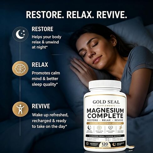 Gold Seal Magnesium Complex 120 (2PCS) in Kuwait