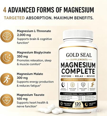 Gold Seal Magnesium Complex 120 (2PCS) in Kuwait