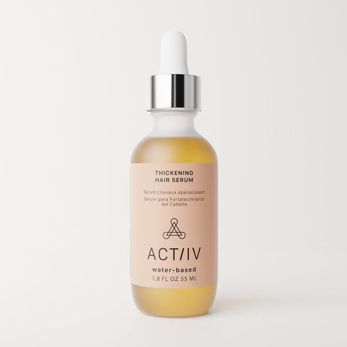 ACTIIV Thickening Hair Serum - Water Based | Supports the Appearance of Thicker, Fuller-Looking Hair, Lightweight Water-Based Formula, Non-Greasy, All Hair Types, 1.8 oz in Kuwait