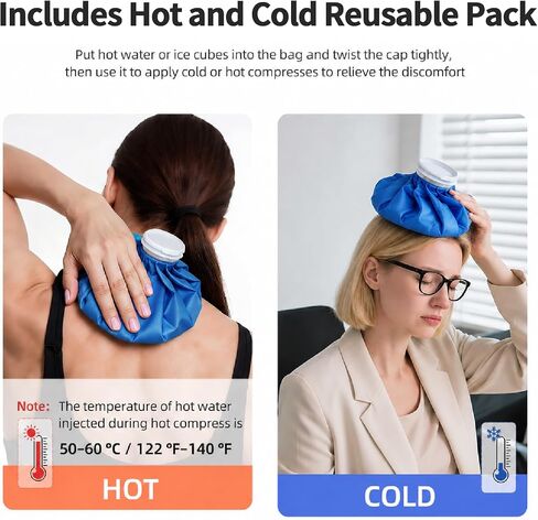 Portable Ice Machine for Knee Surgery Recovery & Sports Injury, Cold Therapy Machine with Timer for Pain Relief, Long-Lasting Ice Pack Alternative for Athletes, Seniors, Post-Op Care in Saudi Arabia