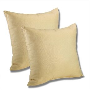 Comfort Classics Set of 2 Outdoor/Indoor Throw Pillow 15.5x15.5 Morning Breeze Inc. in Saudi Arabia