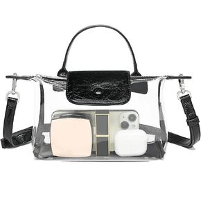 cakang Clear Bag for Stadium Events Clear Purses for Women men Transparent crossbody Bags for Women Sports Bag Handbags in Saudi Arabia