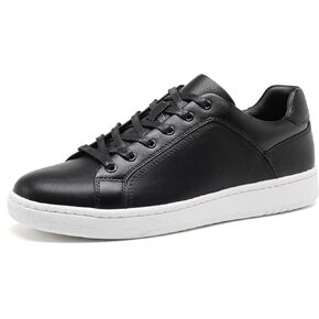 DECARSDZ Men's Fashion Lace-up Shoes Black Comfortable Flat Men Casual Sports Shoes in Saudi Arabia