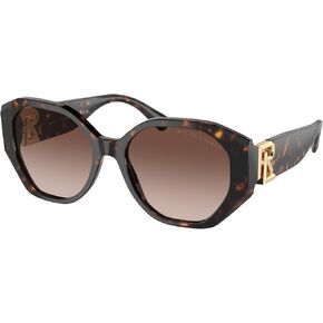 Ralph Lauren Sunglasses RL 8220 500313 Dark Havana/Brown Gradient Polyamide St in Kuwait