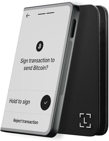 Ledger STAX - Next-Gen Secure Touchscreen Crypto Wallet with Curved E Ink Display in Kuwait