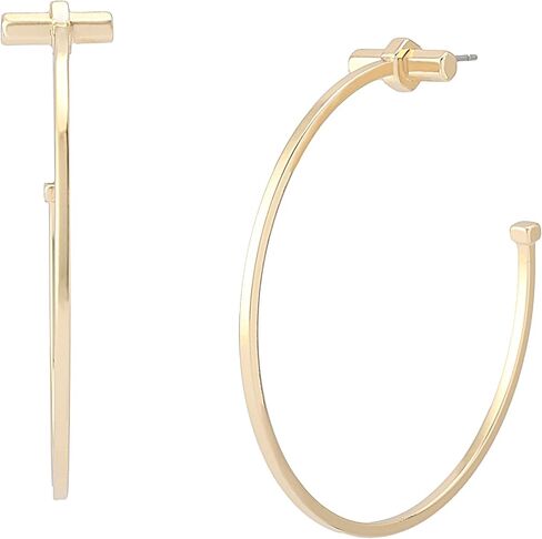 AllSaints womens Bolt Hoop Earrings in Kuwait