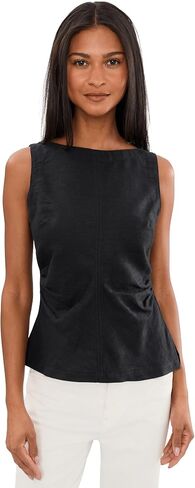 Madewell New Boatneck Side Cinch Shell - Estero L in Kuwait