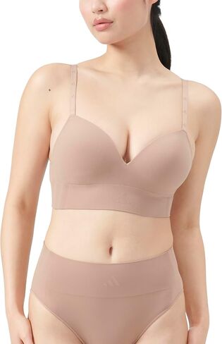 adidas Women's Active Seamless Micro Stretch Wireless Bra in Kuwait