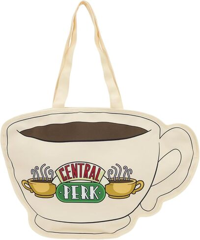Loungefly Friends Central Perk Coffee Cup Oversized Canvas Tote Bag in Kuwait