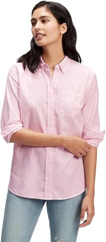GAP Women's Fitted Oxford Button Down Shirt in Kuwait