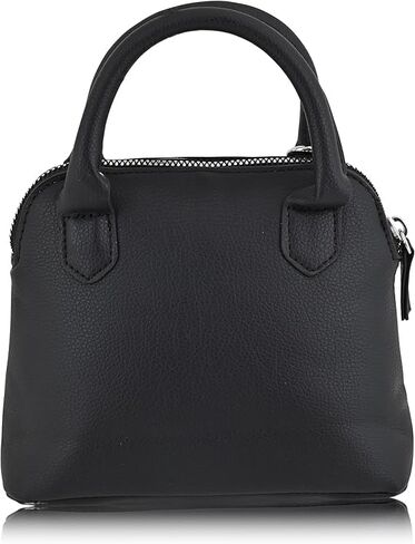 FAST FORWARD HK Black Leather Crossbody Handbag - Girls, Teens, Adults - HK Faux PU Leather Cosplay Crossbody Handbag, Black in Kuwait