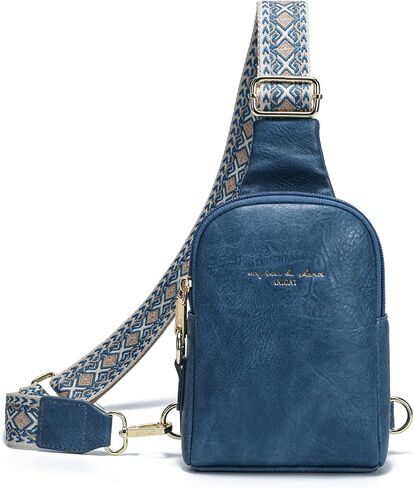 Haytijoe Small Anti Theft Crossbody Bag for Women Faux Leather Lightweight Sling Bags RFID Blocking Fanny Pack for Travel in Saudi Arabia