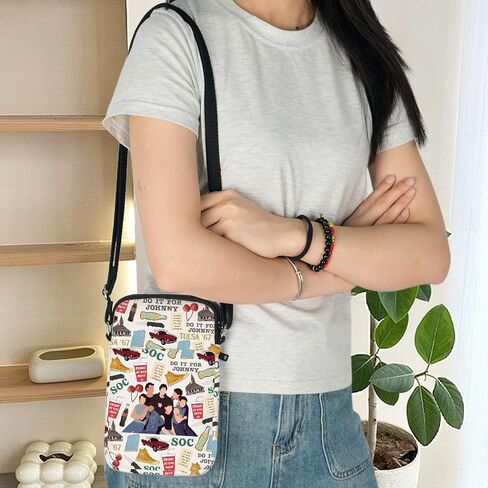 KEYCHIN Outside Musical Crossbody Bag Ponyboy & Johnny Fans Gift Outside Shoulder Bag Musical Merch in Kuwait