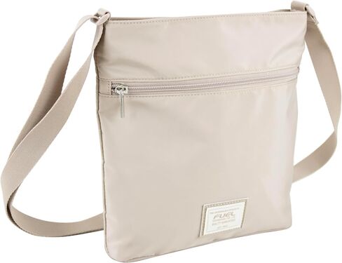 FUEL Riley Crossbody Bag for Women Lightweight Casual Travel Purse with Adjustable Strap & Zipper Pockets in Saudi Arabia