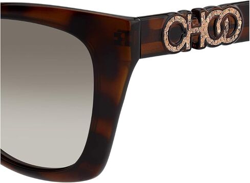 JIMMY CHOO Cat Eye Sunglasses Rikki/G/S 086HA Dark Havana 55mm in Saudi Arabia
