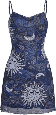 Women's Summer Dress Sun Beach Dresses for Women Festival Outfits 90s in Saudi Arabia