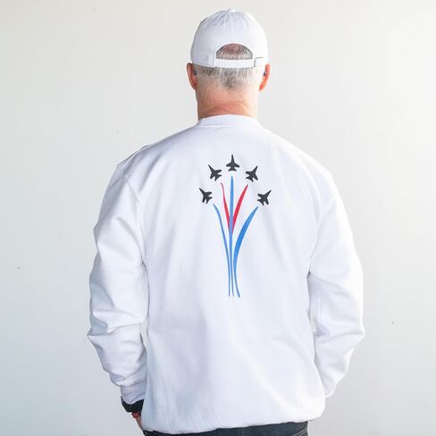 Trump 250, Crew Neck Sweatshirt, White, Unisex in Saudi Arabia