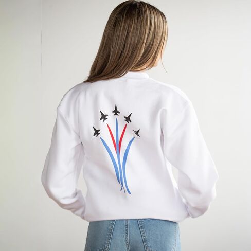 Trump 250, Crew Neck Sweatshirt, White, Unisex in Saudi Arabia