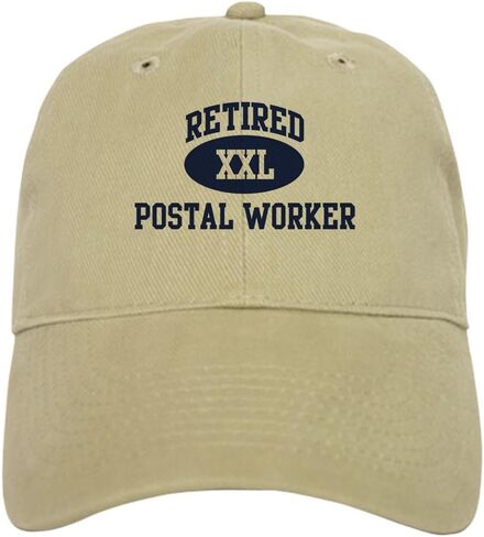 CafePress Retired Postal Worker Cap Adjustable Baseball Cap in Saudi Arabia