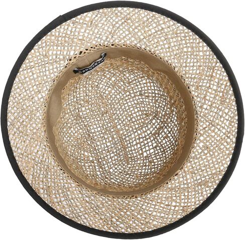 Seeberger Seagrass Straw Cloche Hat Women Black One Size in Saudi Arabia