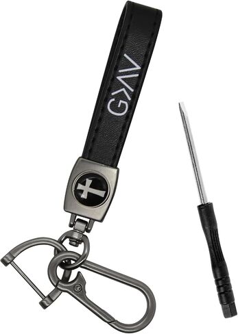 God Is Greater Keychain for Christians, Premium Metal & Leather Cross Keychain with Carabiner Clip, Car Key Organizer for Backpack, Inspirational Gift for Holidays in Saudi Arabia