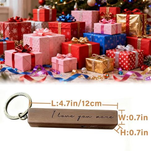 Personalized Wood Keychain Blanks with Copper Straps, Custom Symbols and Text, Women Men Keychains for DIY Various Key Tags, Laser Engraving Material, Wood for Crafts in Saudi Arabia
