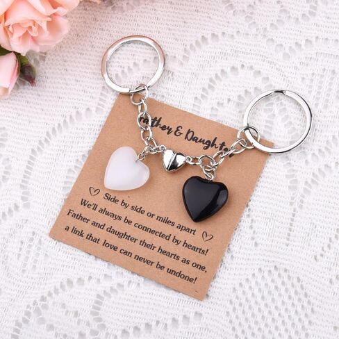 Matching Heart Keychain Gifts for Couples Friends Long Distance Christmas Gifts for Bf And Gf Matching Key Chains in Kuwait
