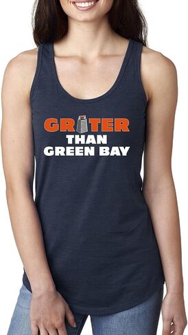 Chicago Fan | CHI Hometown City Fantasy Football Sports Ladies Racerback Tank Top in Kuwait
