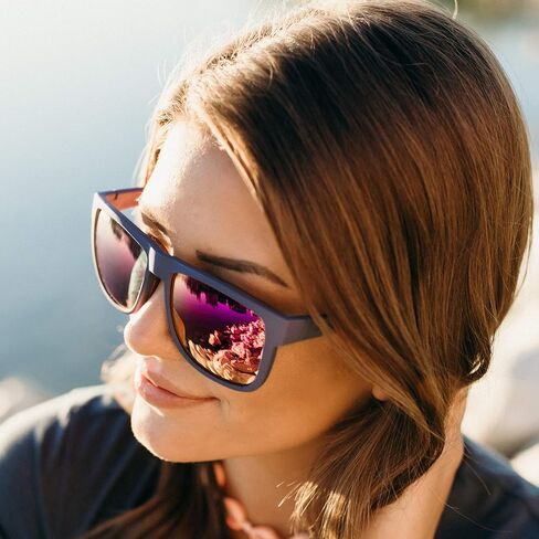 Del Sol Solize Color-Changing Sunglasses, 100% UVA and UVB Blocking Protection in Saudi Arabia