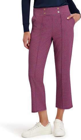 Stella Parker Women's Pull-on Crop Capri Pant – UPF 50+, Stretch Fabric, Side Pockets, 26" Inseam in Saudi Arabia
