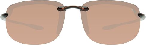 Maxx 5 Rimless HD Sunglasses with a Tortoise Brown TR90 Frame in Saudi Arabia