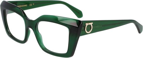 FERRAGAMO Eyeglasses SF 3008 317 Transparent Green in Saudi Arabia